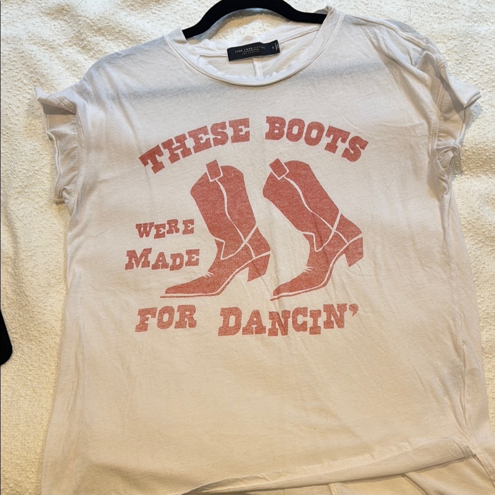 Junk Food Clothing White and Red Short Sleeve Tee